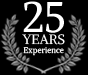 25 years experience